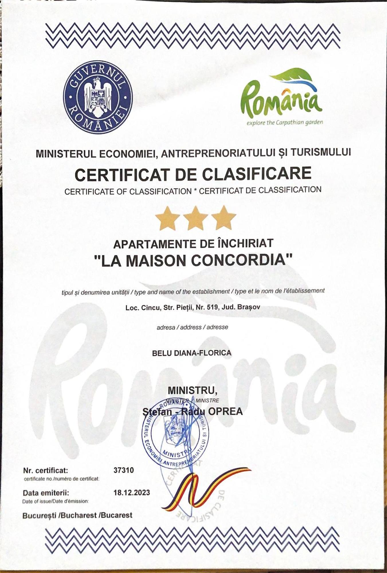 ,, La Maison Concordia " Cincu Exterior photo